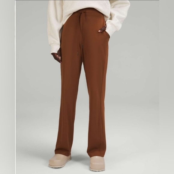Lululemon Ready to Rulu Straight-Leg High-Rise Pant Brown Size 0 - Picture 2 of 9